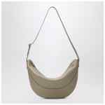 The Row Jouve beige leather bag