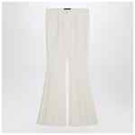 ETRO Flared trousers in ivory viscose