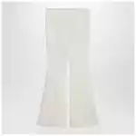 ETRO Flared trousers in ivory viscose