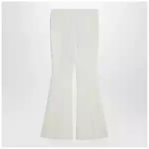 ETRO Flared trousers in ivory viscose