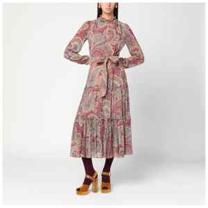 ETRO Long dress with Paisley print