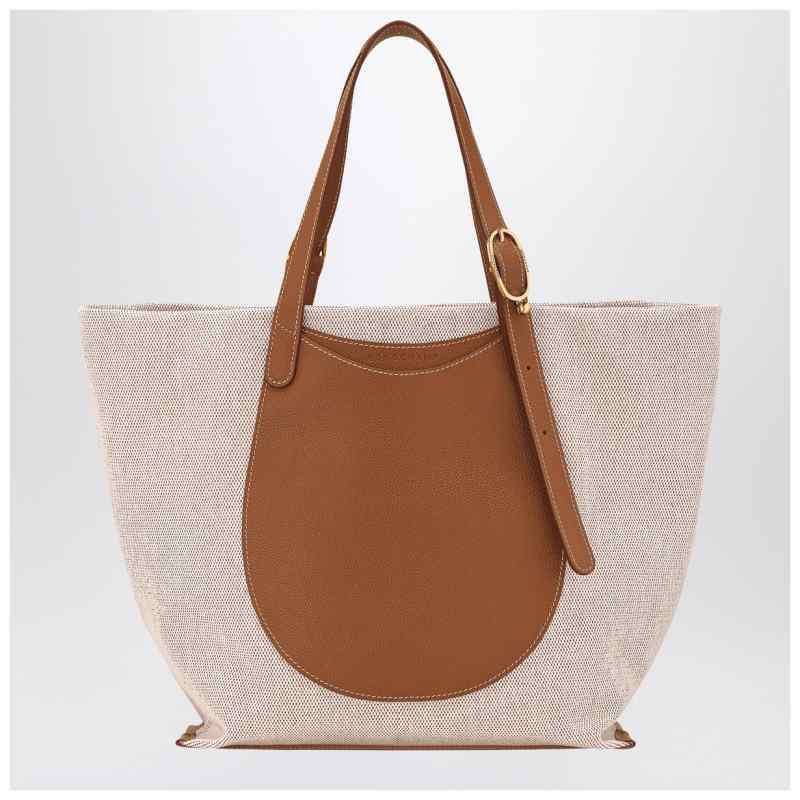 Longchamp Caramel Complice Tote bag in canvas Longchamp Caramel Complice Tote bag in canvas, theFeinheit