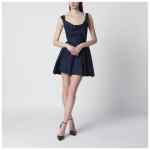 Vivienne Westwood Navy blue Sunday mini dress