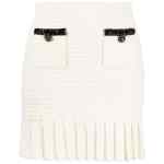 Self-Portrait Waffle-knit mini skirt
