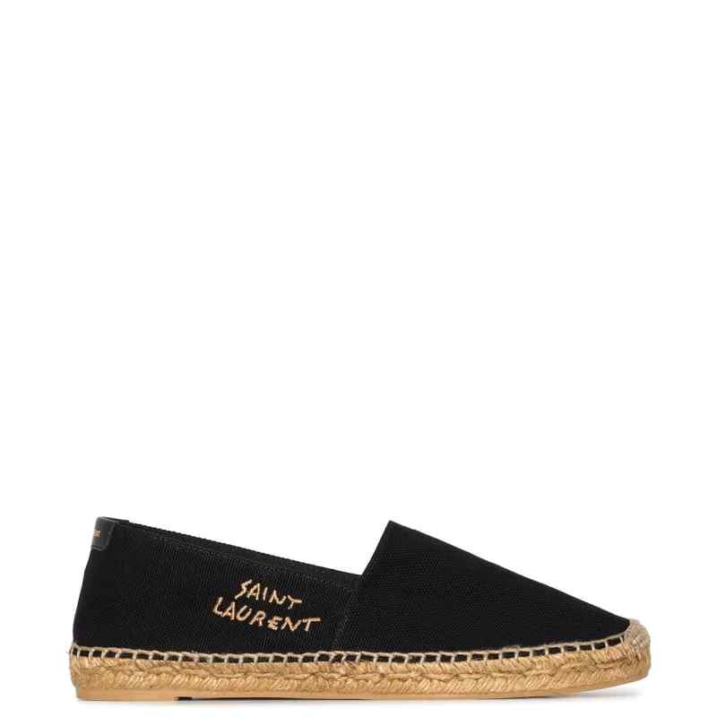 Saint Laurent logo-embroidered Espadrilles