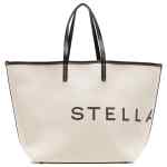 Stella McCartney Logo canvas tote bag