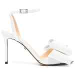 Mach & Mach PRE Le Cadeau'' Round Toe Satin Sandals
