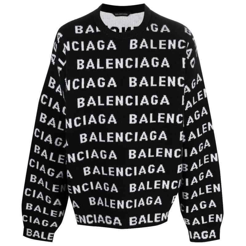 Balenciaga logo sweater
