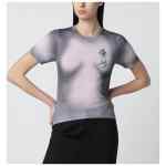 Vivienne Westwood Pink/black dégradé-effect knit top