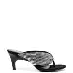 The Attico Rem crystal-embellished thong sandals