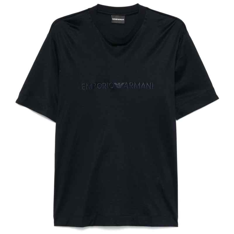 Emporio Armani logo-patch T-shirt, theFeinheit