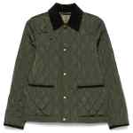 Burberry Quilted blazer corduroy collar