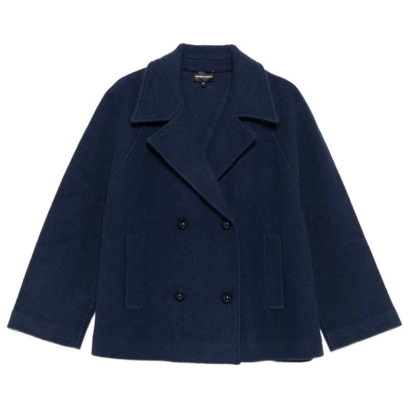 Emporio Armani Double-breasted wool jacket, theFeinheit