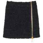 Balmain Short zipped tweed skirt