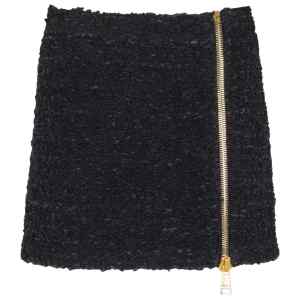 Balmain Short zipped tweed skirt