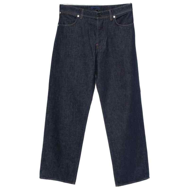 Stone Island straight-leg cotton denim jeans