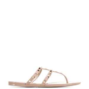Valentino Garavani Rockstud flat rubber sandals