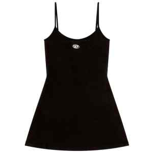 Diesel Mini dress in cotton with Oval D logo