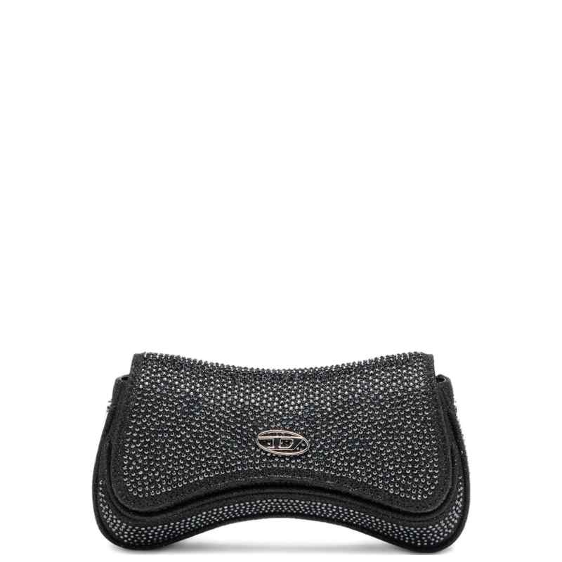 Diesel Play-Clutch in crystal denim
