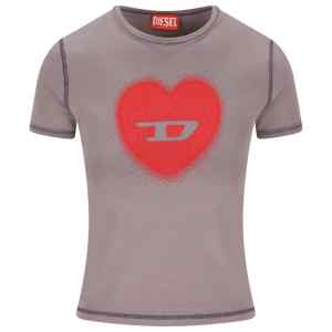 Diesel Heart cotton t-shirt