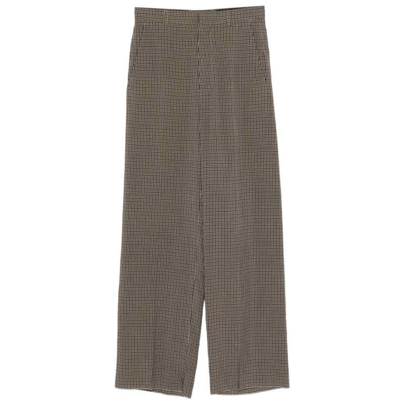Balenciaga Checked Trousers