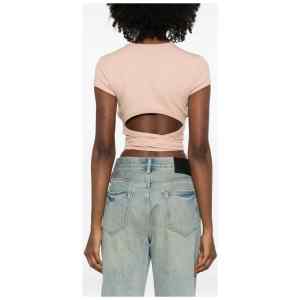 Diesel T-Bunny-Tail logo tie tank top