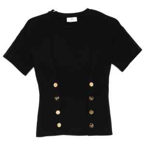 Elisabetta Franchi T-shirts and Polos Black