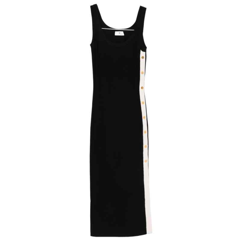 Elisabetta Franchi Knitted midi dress