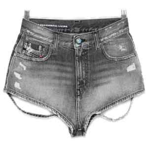 Diesel distressed effect Denim cotton shorts