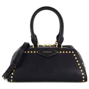 Givenchy Mini Antigona East-West Bag In Box Leather With Studs Detail