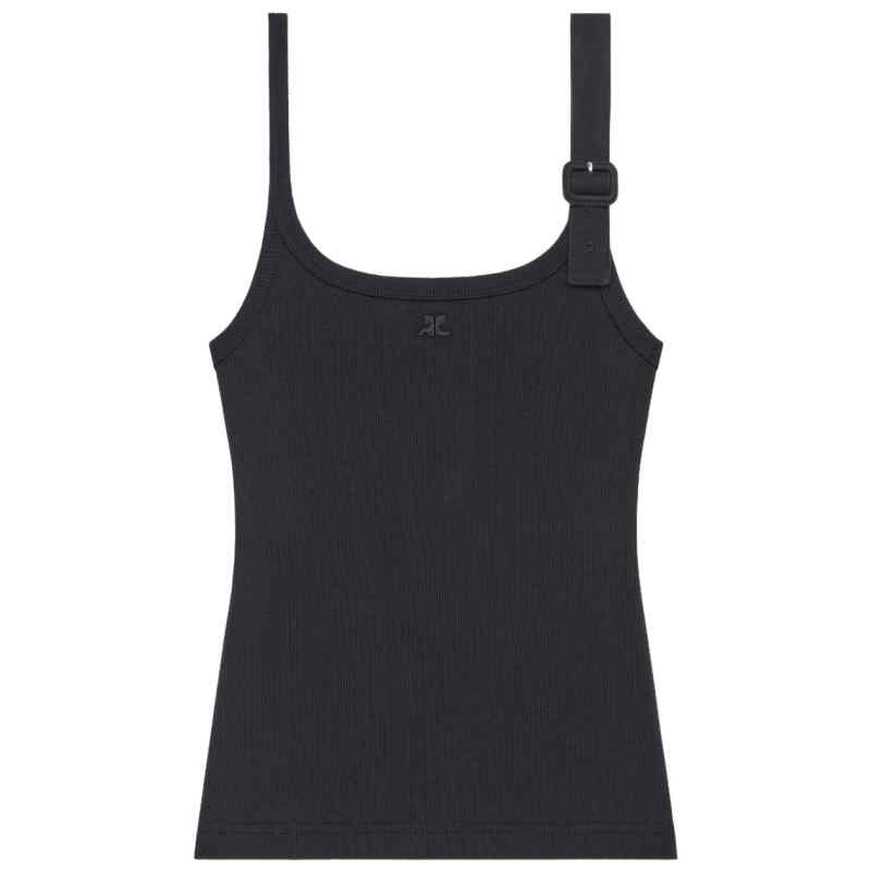 COURREGES PRE Top Black, theFeinheit