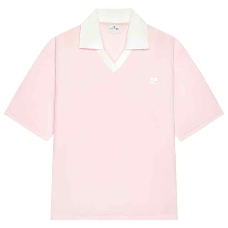 COURREGES PRE T-shirts and Polos Pink, theFeinheit