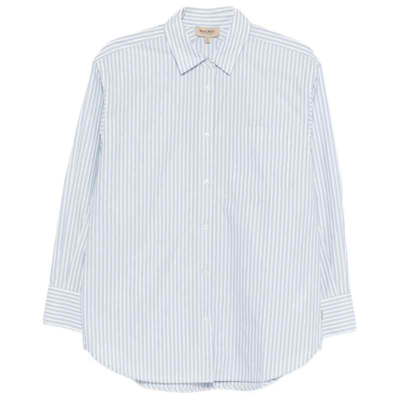 Woolrich Shirts Clear Blue, theFeinheit