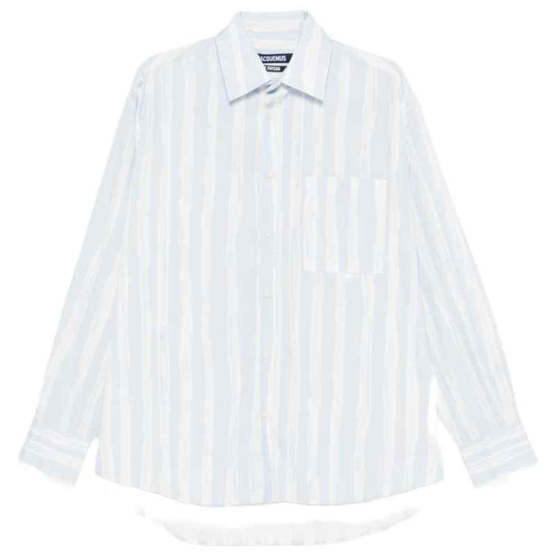 JACQUEMUS Shirts Clear Blue, theFeinheit