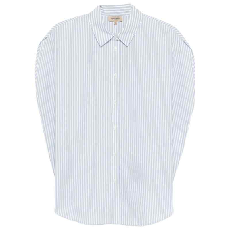 Woolrich Shirts Clear Blue, theFeinheit