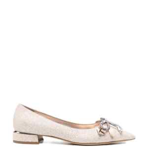 Jimmy Choo Flat shoes Golden