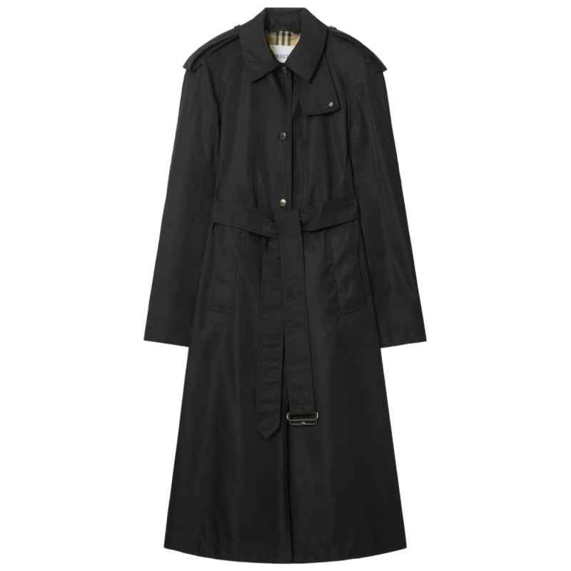 Burberry Coats Black, theFeinheit
