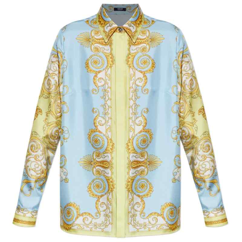 Versace Shirts Clear Blue, theFeinheit