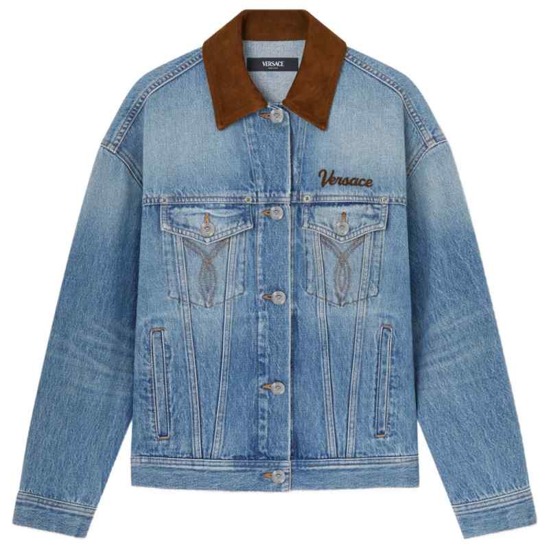 Versace Coats Blue, theFeinheit