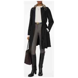 Burberry Coats Black