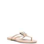 Dolce & Gabbana-DG thong sandal in cipria rubber