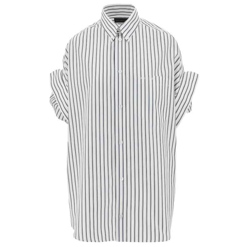 Balenciaga Striped cotton shirt