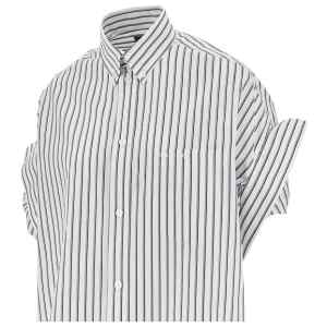 Balenciaga Striped cotton shirt