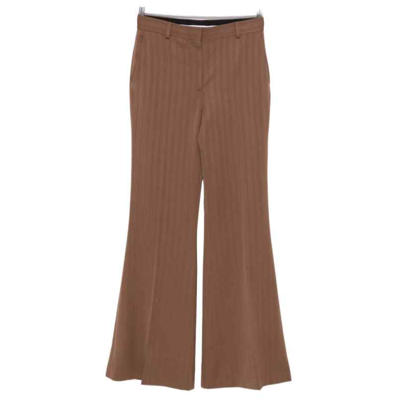 Stella McCartney Trousers Leather Brown, theFeinheit