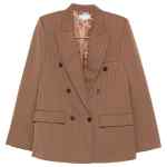 Stella McCartney Jackets Leather Brown