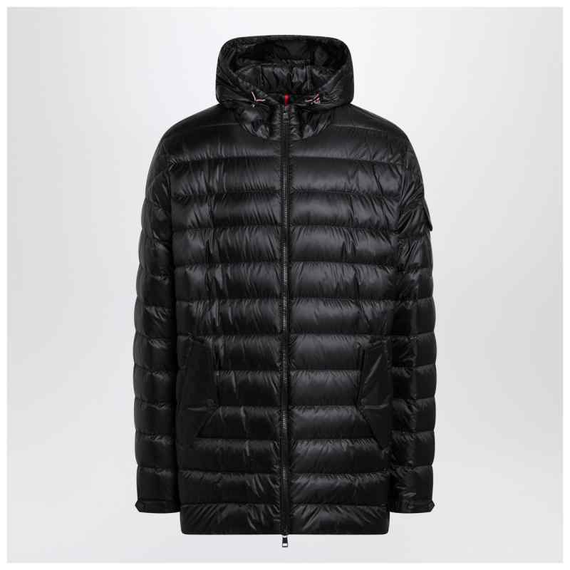 Moncler Najan short hooded down jacket black, theFeinheit