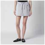 Vivienne Westwood Grey mini skirt with Orb logo
