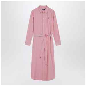 Polo Ralph Lauren Red and white striped shirt dress