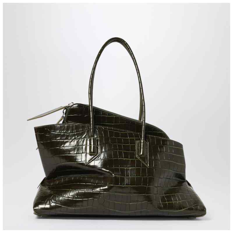 The Attico La Passeggiata Medium bag Dark Green The Attico La Passeggiata Medium bag Dark Green, theFeinheit