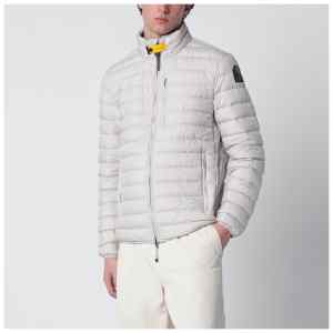 Parajumpers Pelican-colored Ugo short quilted down jacket